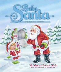 Book Cover for Baby Santa and the Lost Letters by M Maitland DeLand, Phil Wilson