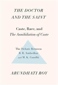 Book Cover for The Doctor and the Saint by Arundhati Roy