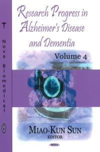 Book Cover for Research Progress in Alzheimer's Disease & Dementia by MiaoKun Sun