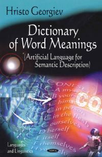 Book Cover for Dictionary of Word Meanings by Hristo Georgiev