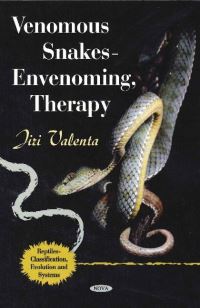 Book Cover for Venomous Snakes by Jiri Valenta