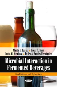 Book Cover for Microbial Interaction in Fermented Beverages by Marta E Farías