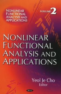Book Cover for Nonlinear Functional Analysis & Applications by Yeol Je Cho