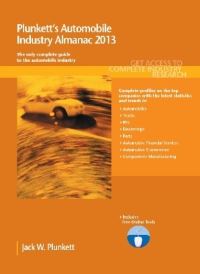 Book Cover for Plunkett's Automobile Industry Almanac 2013 by Jack W Plunkett