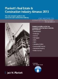 Book Cover for Plunkett's Real Estate & Construction Industry Almanac 2013 by Jack W Plunkett