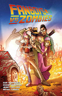 Book Cover for Fanboys Vs Zombies. Volume Three Escape from San Diego by Sam Humphries, Shane Houghton