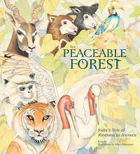 Book Cover for The Peaceable Forest by Kosa Ely, Anna Johansson