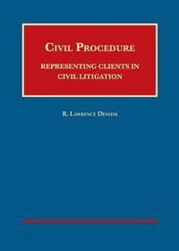Book Cover for Civil Procedure by R Lawrence Dessem