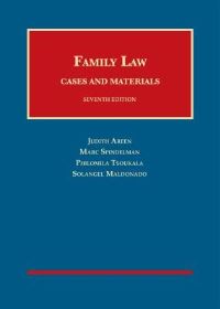 Book Cover for Family Law by Judith Areen, Marc Spindelman, Philomila Tsoukala, Solangel Maldonado