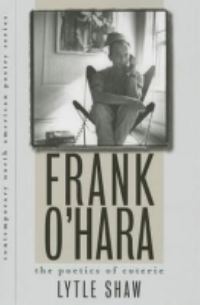 Book Cover for Frank O'Hara by Lytle Shaw
