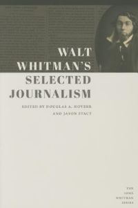 Book Cover for Walt Whitman's Selected Journalism by Walt Whitman