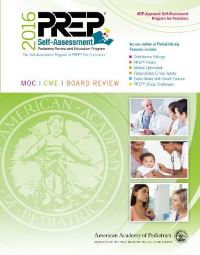 Book Cover for 2016 PREP Self-Assessment by American Academy of Pediatrics