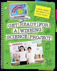 Book Cover for Super Smart Information Strategies. Get Ready for a Winning Science Project by Sandy Buczynski