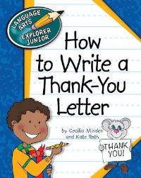 Book Cover for How to Write a Thank You Letter by Cecilia Minden, Kate Roth