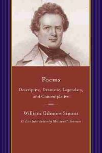 Book Cover for Poems by William Gilmore Simms