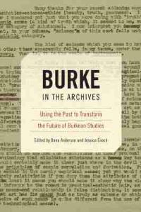 Book Cover for Burke in the Archives by Dana Anderson, Jessica Enoch
