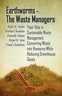Book Cover for Earthworms - The Waste Managers by Rajiv K Sinha