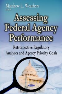 Book Cover for Assessing Federal Agency Performance by Matthew L Weathers