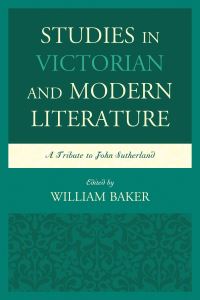 Book Cover for Studies in Victorian and Modern Literature by William Baker