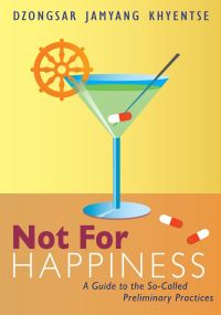 Book Cover for Not for Happiness by Jamyang Khyentse