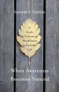 Book Cover for When Awareness Becomes Natural by Sayadaw U Tejaniya