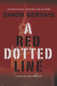 Book Cover for A Red Dotted Line by Simon Gervais