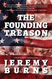 Book Cover for The Founding Treason by Jeremy Burns