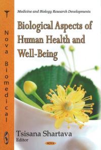 Book Cover for Biological Aspects of Human Health and Well-Being by Tsisana Shartava