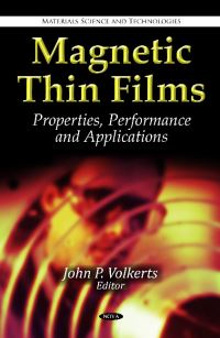 Book Cover for Magnetic Thin Films by John P Volkerts