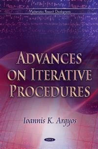 Book Cover for Advances on Iterative Procedures by Ioannis K Argyros