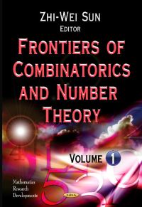 Book Cover for Frontiers of Combinatorics and Number Theory by ZhiWei Sun