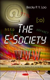 Book Cover for The E-Society by Becky P Y Loo