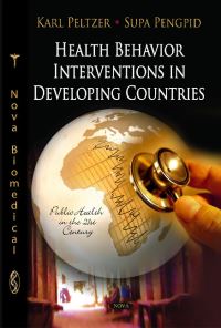 Book Cover for Health Behavior Interventions in Developing Countries by Karl Peltzer, Supa Pengpid