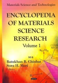 Book Cover for Encyclopedia of Materials Science Research by Batukhan B Chinbat, Sora H Mori