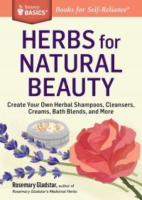 Book Cover for Herbs for Natural Beauty by Rosemary Gladstar