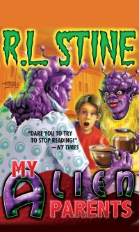 Book Cover for My Alien Parents by RL Stine