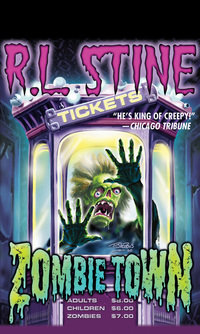 Book Cover for Zombie Town by RL Stine