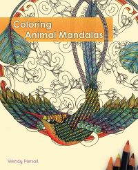 Book Cover for Coloring Animal Mandalas by Wendy Piersall