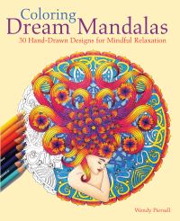 Book Cover for Coloring Dream Mandalas by Wendy Piersall
