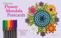 Book Cover for Coloring Flower Mandala Postcards by Wendy Piersall