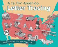 Book Cover for A Is for America Letter Tracing by Editors of Ulysses Press