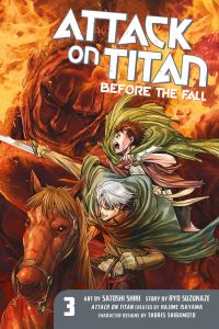 Book Cover for Before the Fall. 3 by Ryo Suzukaze, Hajime Isayama