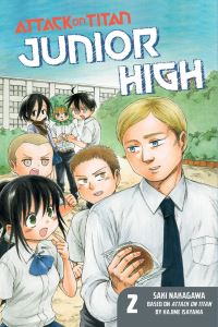 Book Cover for Junior High. 2 by Saki Nakagawa, Hajime Isayama