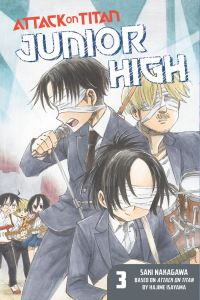 Book Cover for Junior High. 3 by Saki Nakagawa, Hajime Isayama