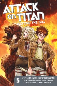 Book Cover for Before the Fall. 5 by Hajime Isayama