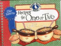 Book Cover for Our Favorite Recipes for One or Two by Gooseberry Patch