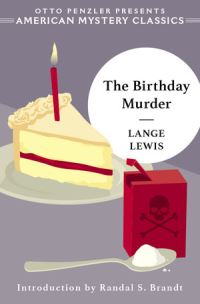 Book Cover for The Birthday Murder by Lange Lewis
