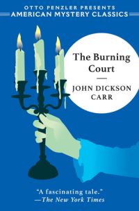 Book Cover for The Burning Court by John Dickson Carr