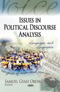 Book Cover for Issues in Political Discourse Analysis by Samuel Gyasi Obeng