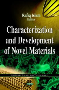 Book Cover for Characterization and Development of Novel Materials by Rafiqul Islam